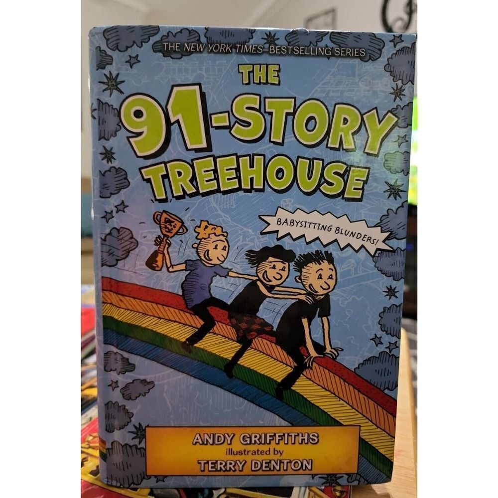 The 91-Story Treehouse: Babysitting Blunders! by Andy Griffiths Kids Book New